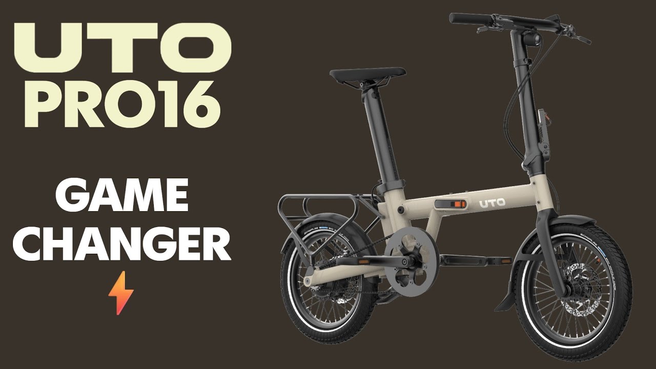 UTO Morning Pro16: The Future of 16" Folding eBikes is HERE!