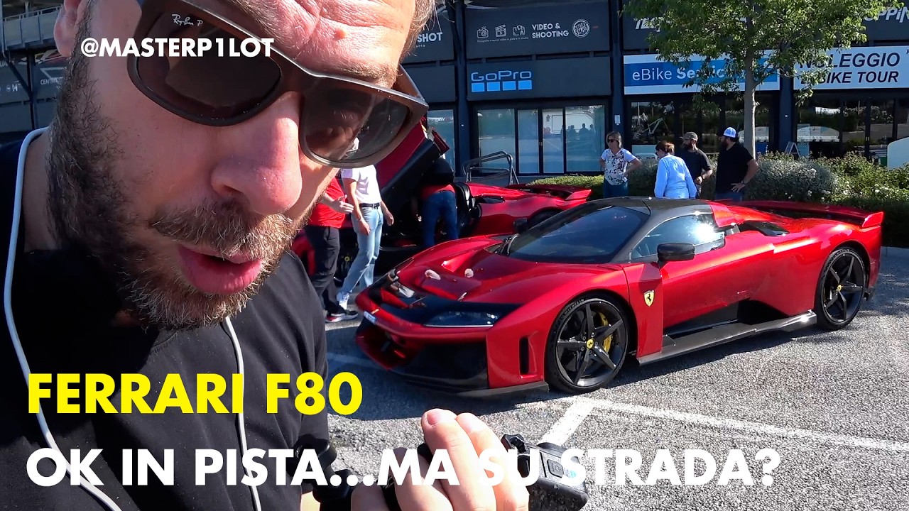 Come si guidano 1.200 CV su strada... 🤪 | Ferrari F80 + Masterpilot