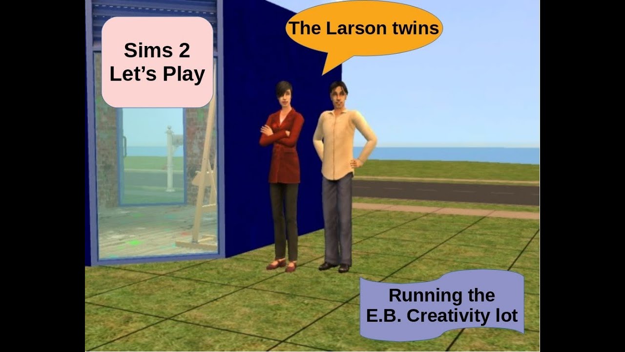 Lets play: E.B. creativity learning center- 4 part series  (part 3)/Sims 2,open for business