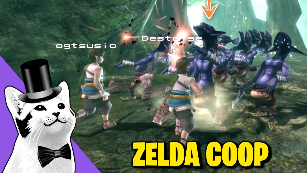 🔴 No estábamos listos para esto... HORDAS DE ENEMIGOS | Zelda Twilight Princess COOP #2