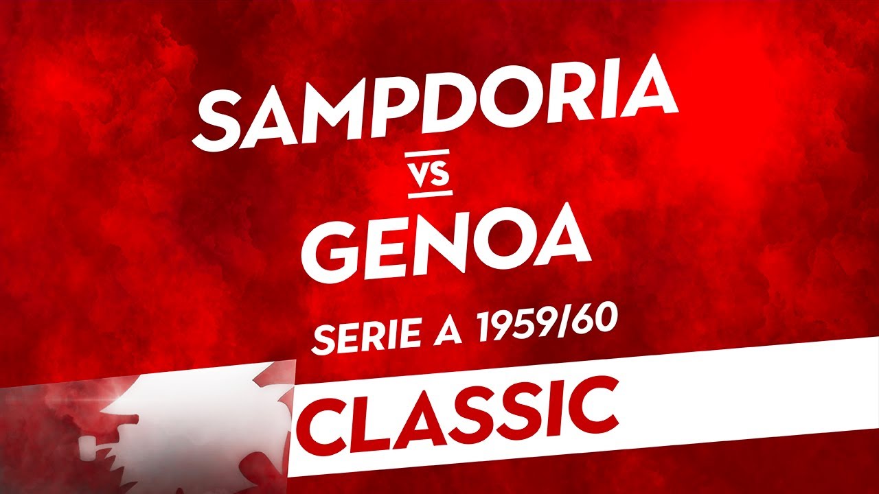 Classic: Sampdoria-Genoa 1959/60