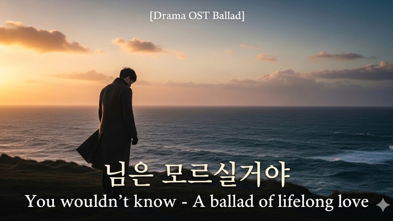 666.님은 모르실거야 [가사/Lyrics]🌙 평생을 품은 사랑의 감성 발라드 [Drama OST Ballad]