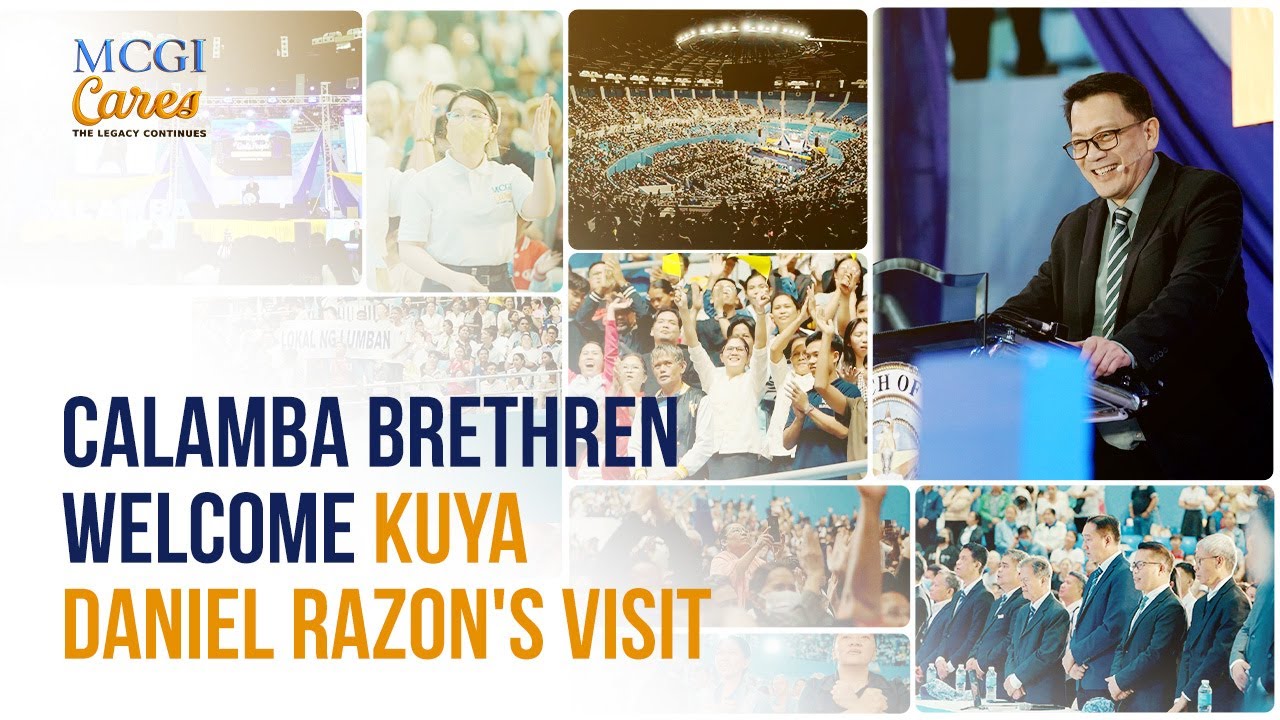 Calamba Brethren Welcome Kuya Daniel Razon's Visit | MCGI Cares