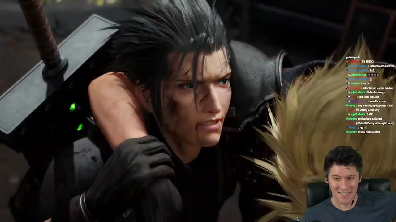 FF7 Rebirth VOD 1 - Sebbywebz First Playthrough & Reactions (Final Fantasy VII)