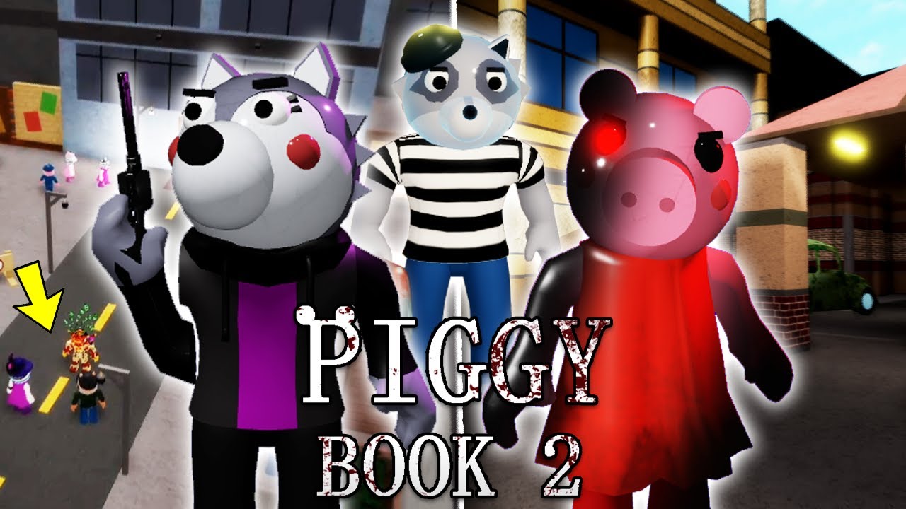ROBLOX PIGGY: КНИГА 2 ГЛ. 1 ПЕРЕУЛКИ!! НЕОЖИДАННЫЙ ПОВОРОТ КОНЦОВКИ!!