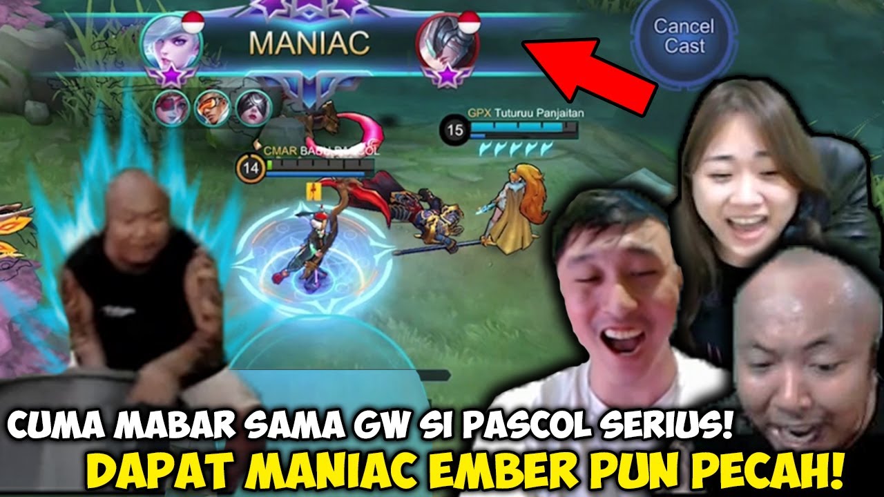 CUMA MAIN SAMA GW SI PASCOL BISA SERIUS !! EMBER PUN DIBANTING SAMPE ANCUR! FT PASCOL LUANLUAN!