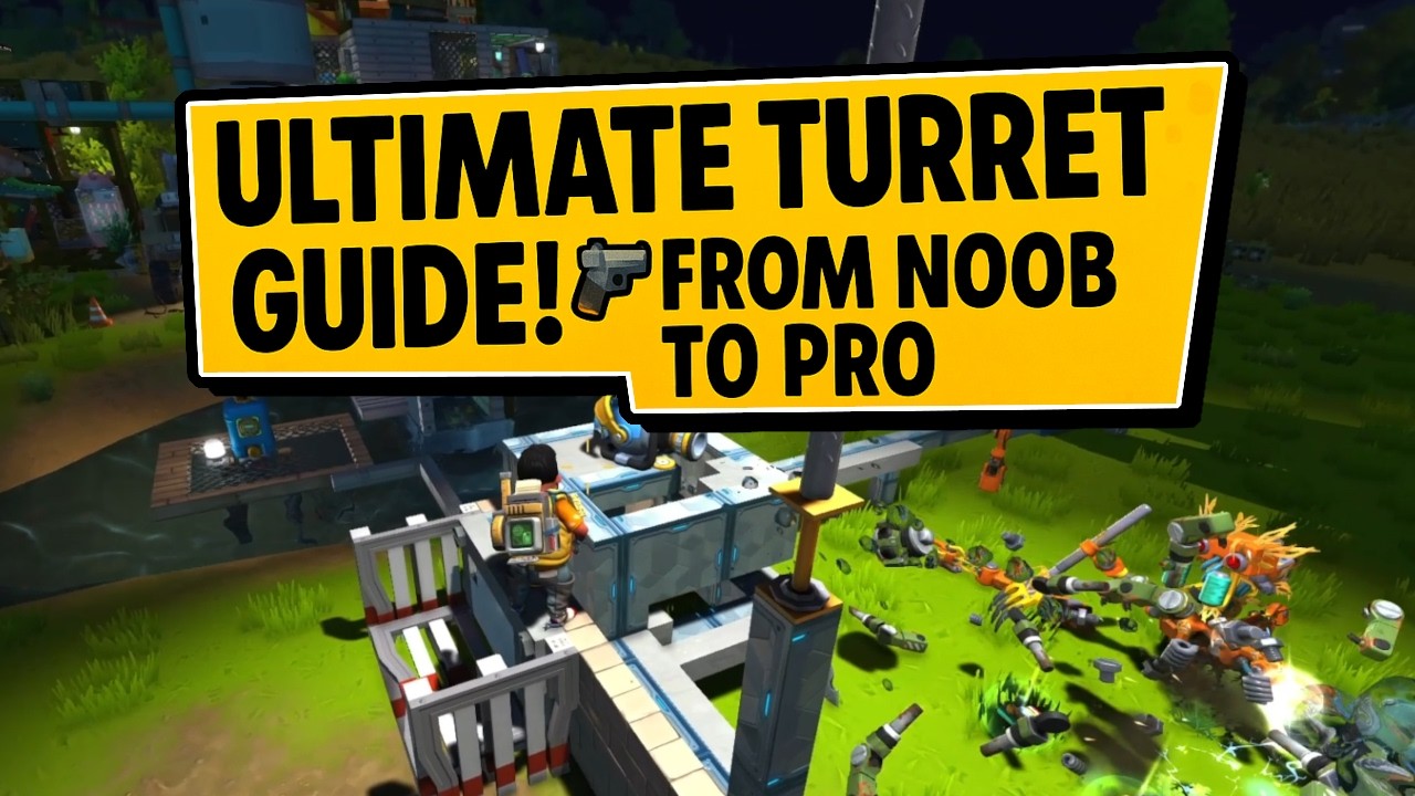 Scrap Mechanic Turret Guide: From Noob to Pro Auto Defense!💥- Ep. 21