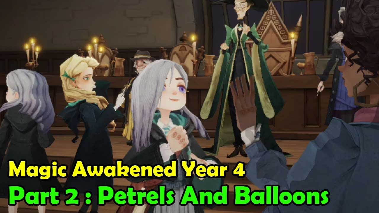 Harry Potter Magic Awakened Year 4 Part 2 : Petrels And Balloons