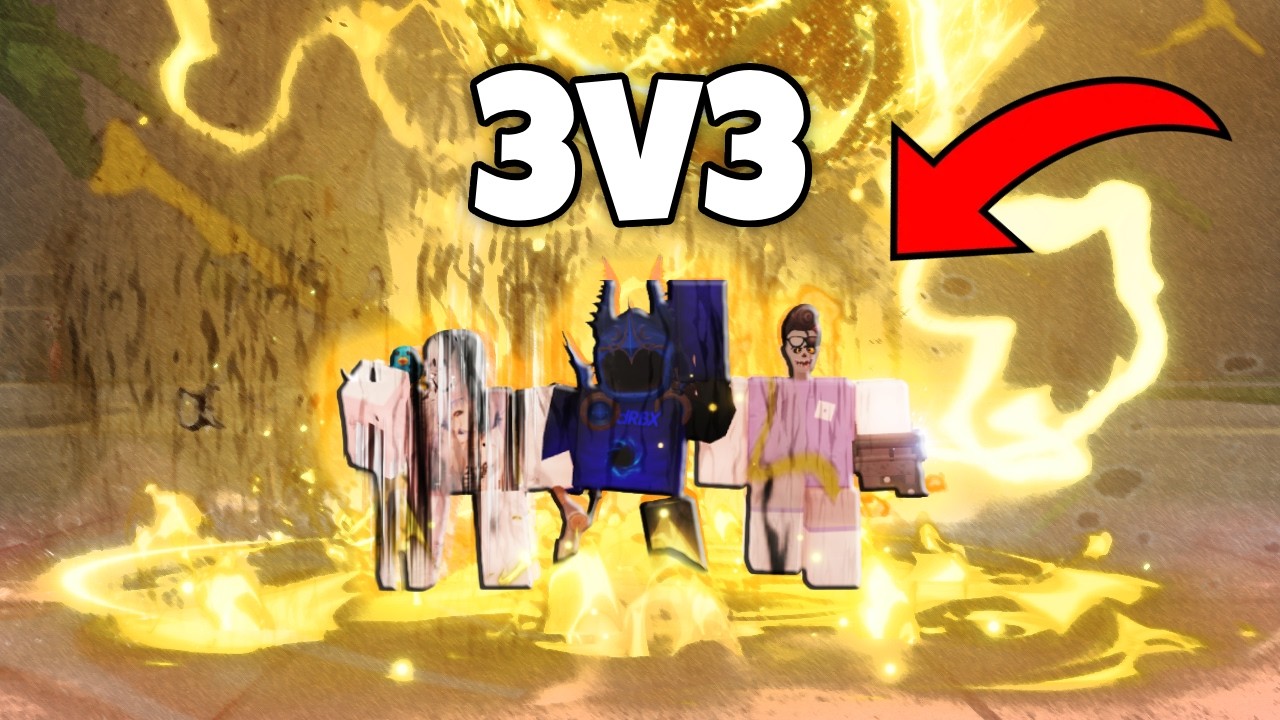 3V3 Mode is PURE CHAOS in Roblox The Strongest Battlegrounds..