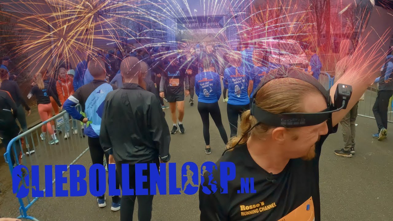 Oliebollenloop Gorredijk 2023 - A 10km Old Years Run - Virtual Run - Treadmill Run