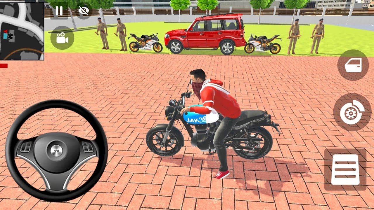 🎮Franklin order by 2️⃣ KTM 200 and1️⃣ jeep 🇮🇳 Indian🇮🇳 simulator 🚨bike thift auto🚘#totalgaming #game