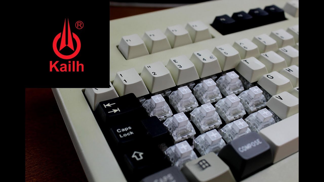 Kailh white BOX switch review (click bar)