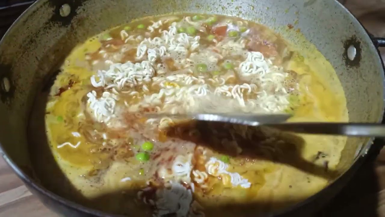 Bihari style Maggi 😋😋😋