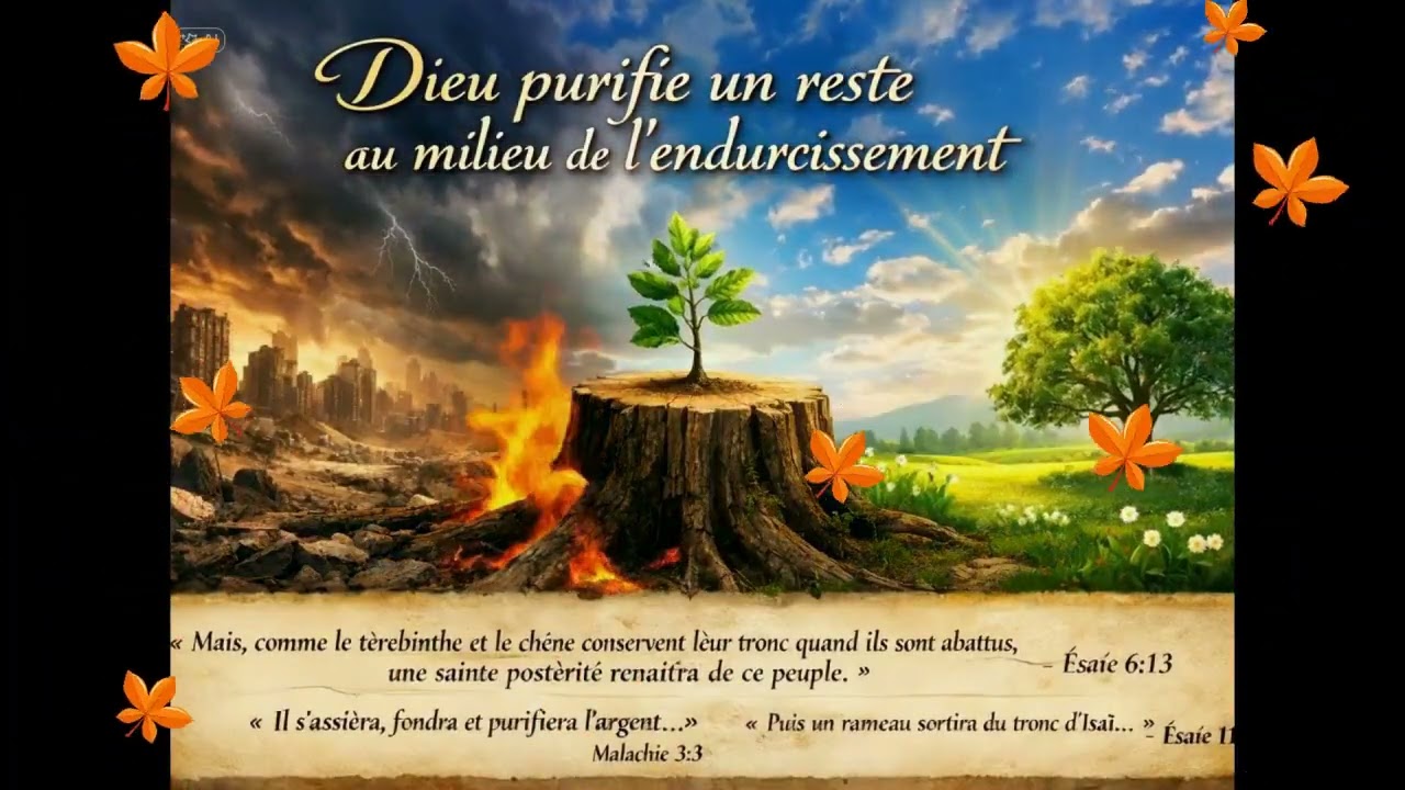 Meditation du jour [13-02-26]. Theme: Dieu purifie un reste au milieu de l’endurcissement