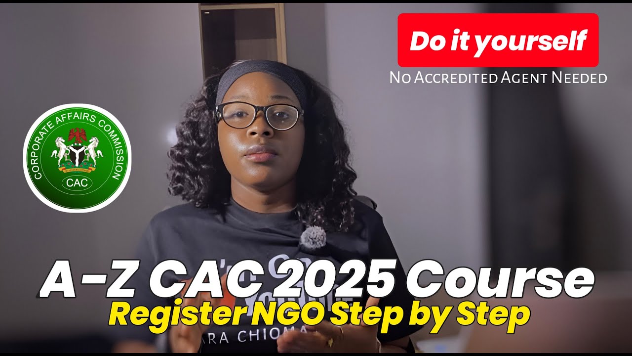 How to Register an NGO in Nigeria (NEW CAC Portal 2025 Full Tutorial)