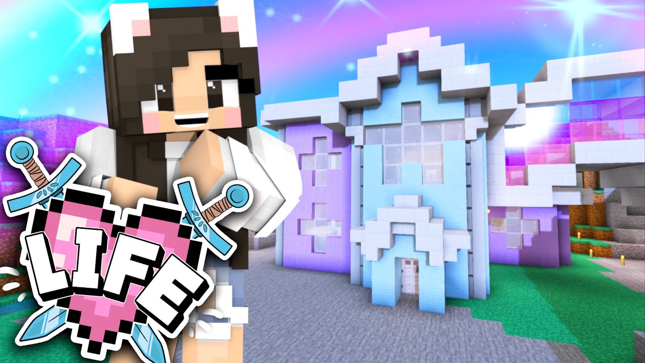 💙Мой милый дом для выживания! Minecraft X Life Ep.2