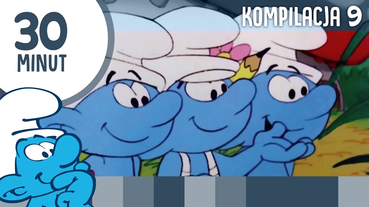 30 minut Smerfnych przygód • Kompilacja 9 • Smerfy