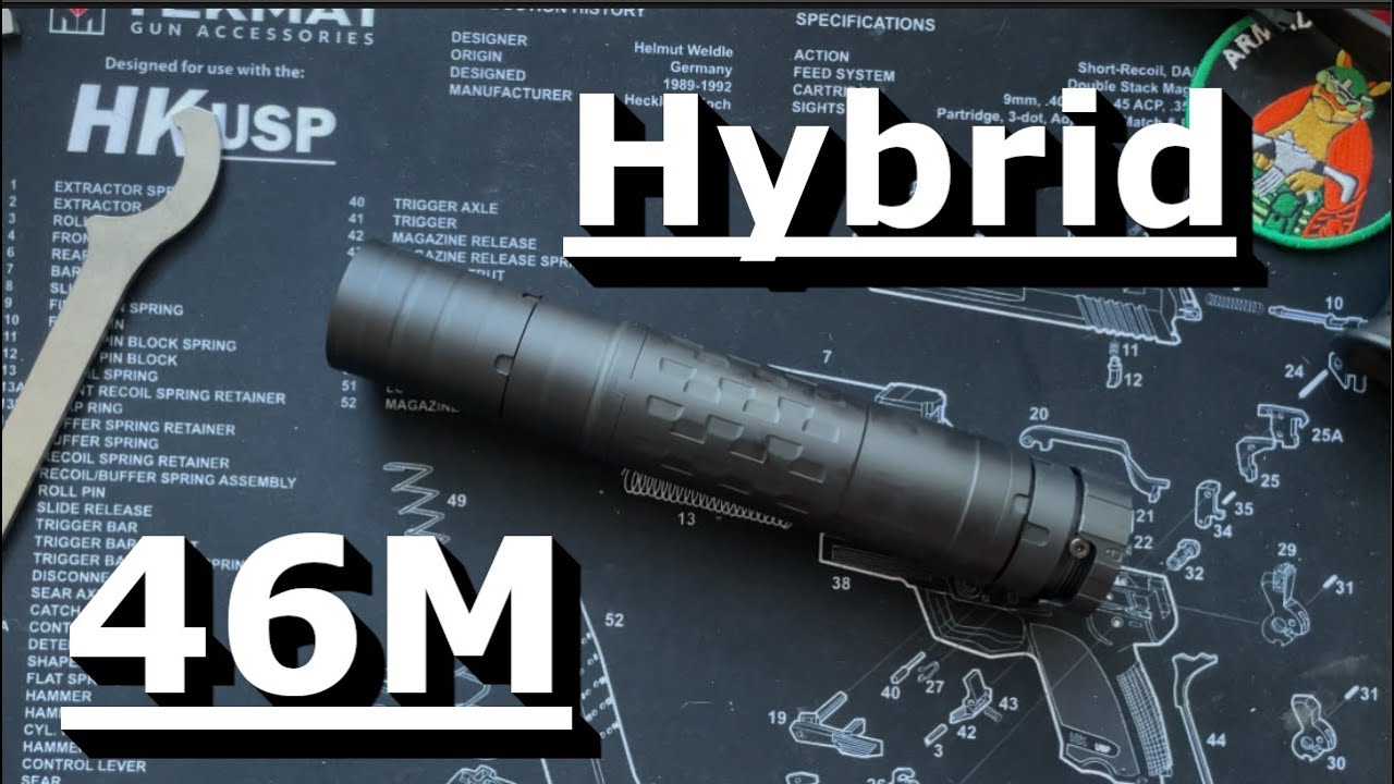 Распаковка и обзор SilencerCo Hybrid 46M
