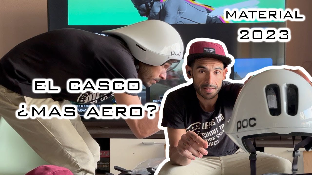 Cual es el casco mas AERO? unboxing POC TEMPOR