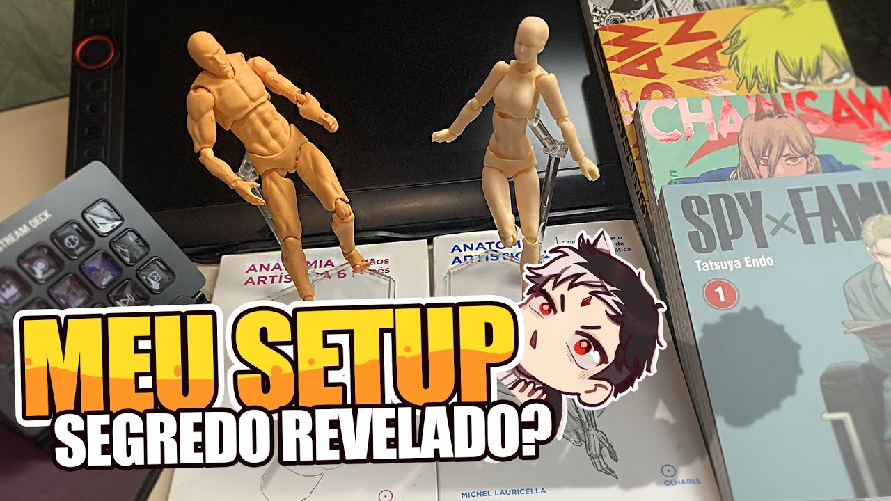 Meu Setup de DESENHO 2022!! (Sou Pobre?)┃ArtStudio