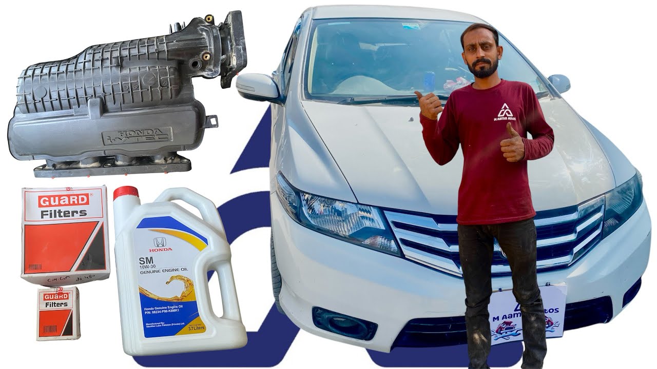 Honda city engine tunning engine oil air filter oil filter