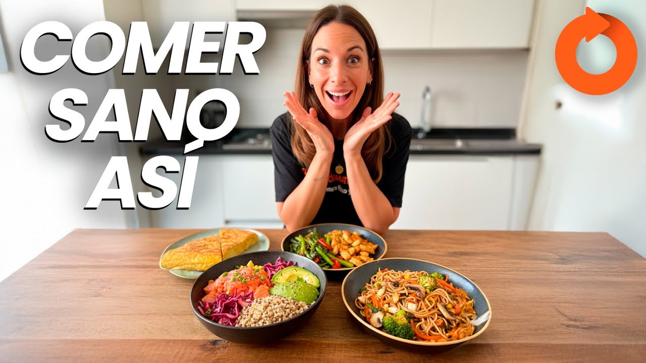 10 ALMUERZOS QUEMA GRASA 🍽️ (Rápidos, fáciles y sin pasar hambre)
