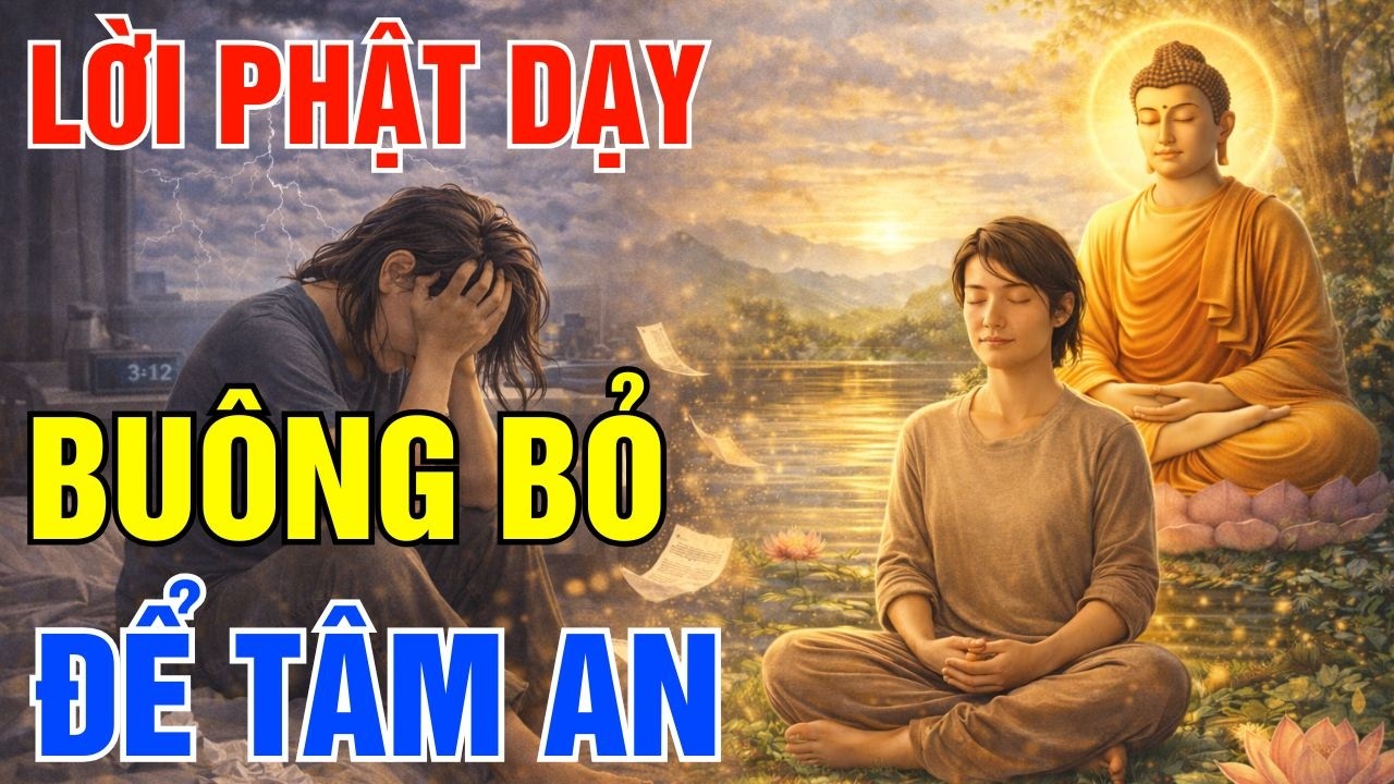 Bu&ocirc;ng Bỏ Để T&acirc;m An - Lời Phật Dạy S&acirc;u Sắc Gi&uacute;p Giải Tho&aacute;t Nỗi Mệt Mỏi Cuộc Đời!| Gieo B&igrave;nh An