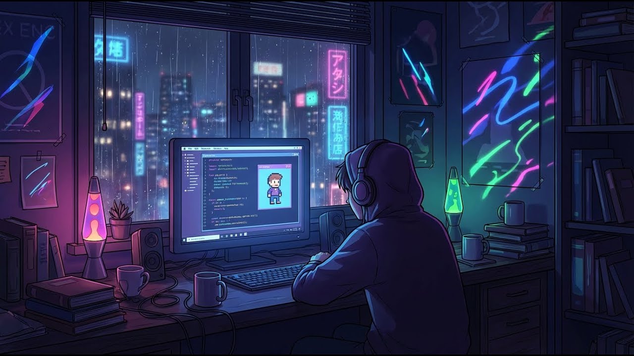 Japanese Anime Lo-Fi ★ Tokyo Nights ★ Chill Study Beats | 1-Hour Playlist