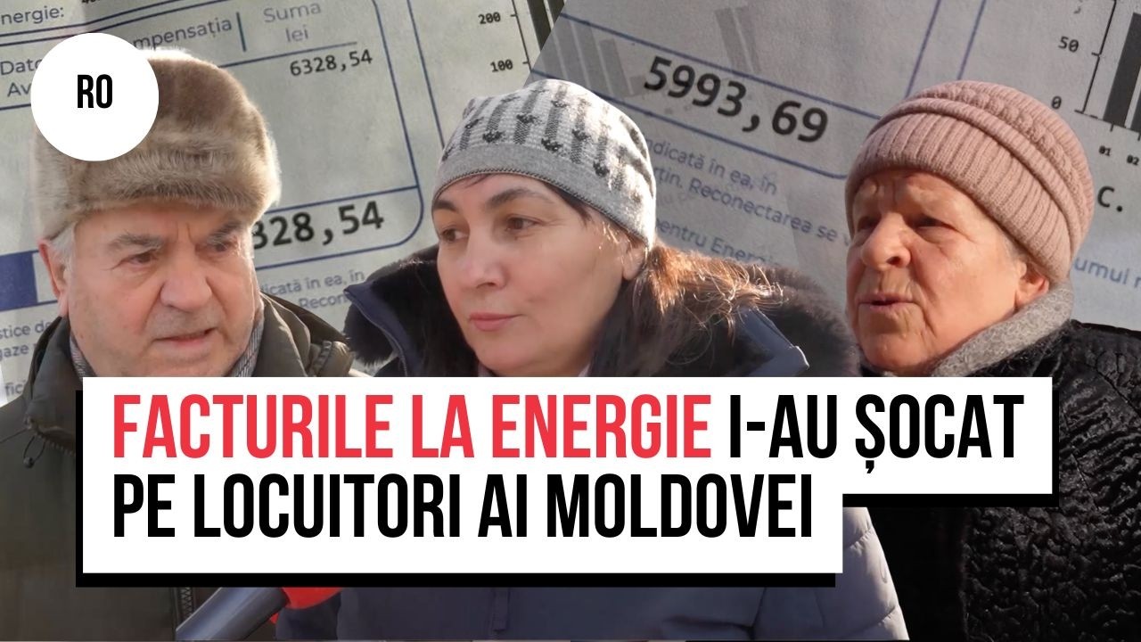 Facturile la energie pentru ianuarie i-au șocat pe mulți locuitori ai Moldovei. Cum fac față?