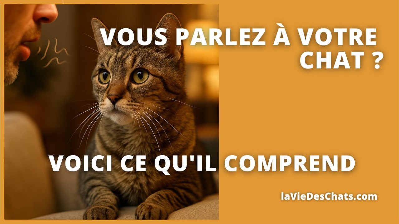 VOUS PARLEZ À VOTRE CHAT ? VOICI CE QU'IL COMPREND