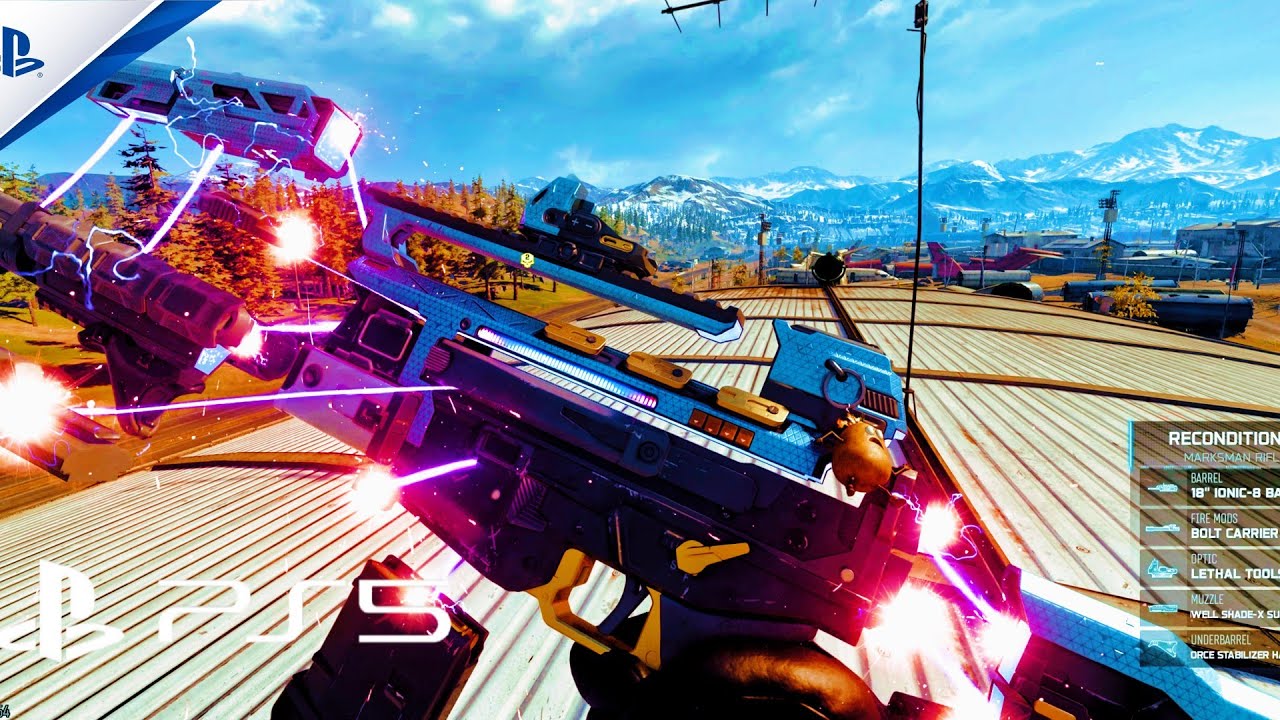 Warzone BlackOps 7 Season 1 4k PS5.