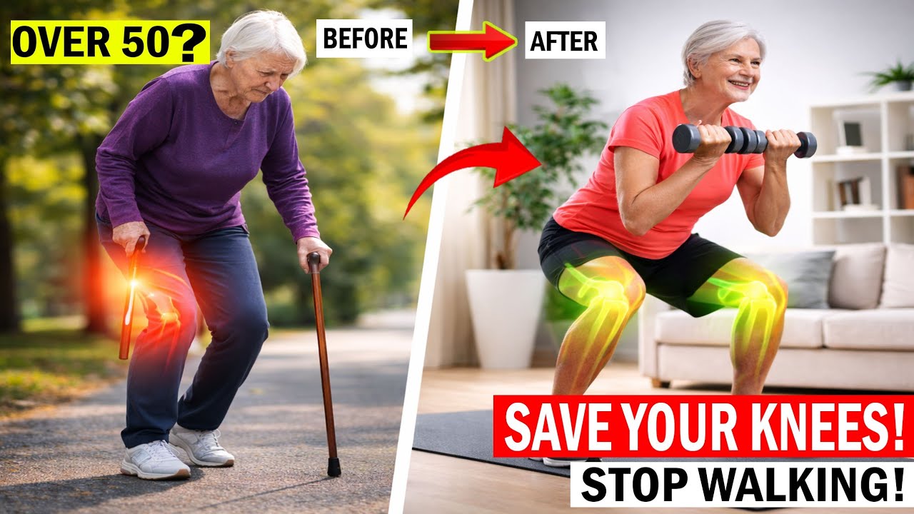Over 50? Stop Just Walking 🚶‍♂️ | 5 Exercises That Work Better | Senior Wellness Guide