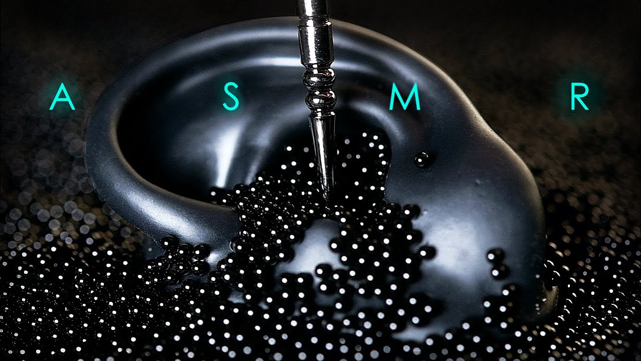 ASMR | BACK TO BLACK 🖤 Deep Sleep & Strong Tingles with Pitch Black Ear-to-Ear Triggers ONLY