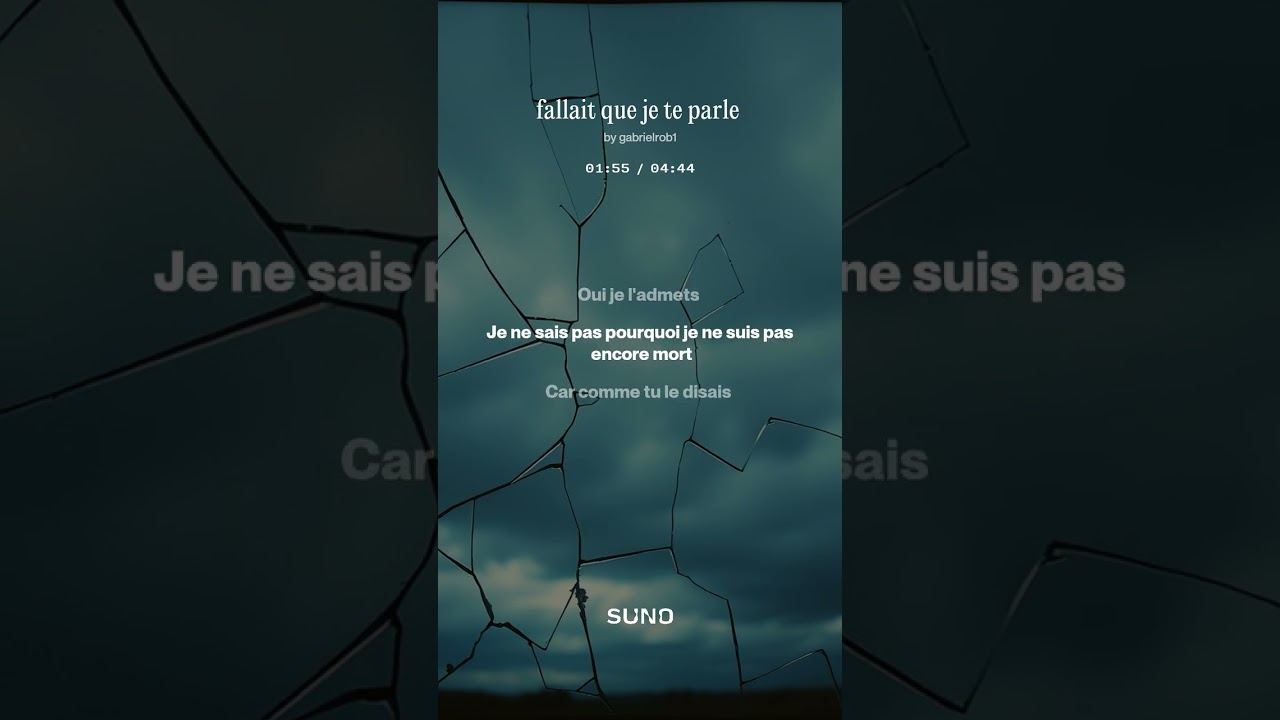Fallait que je te parle 