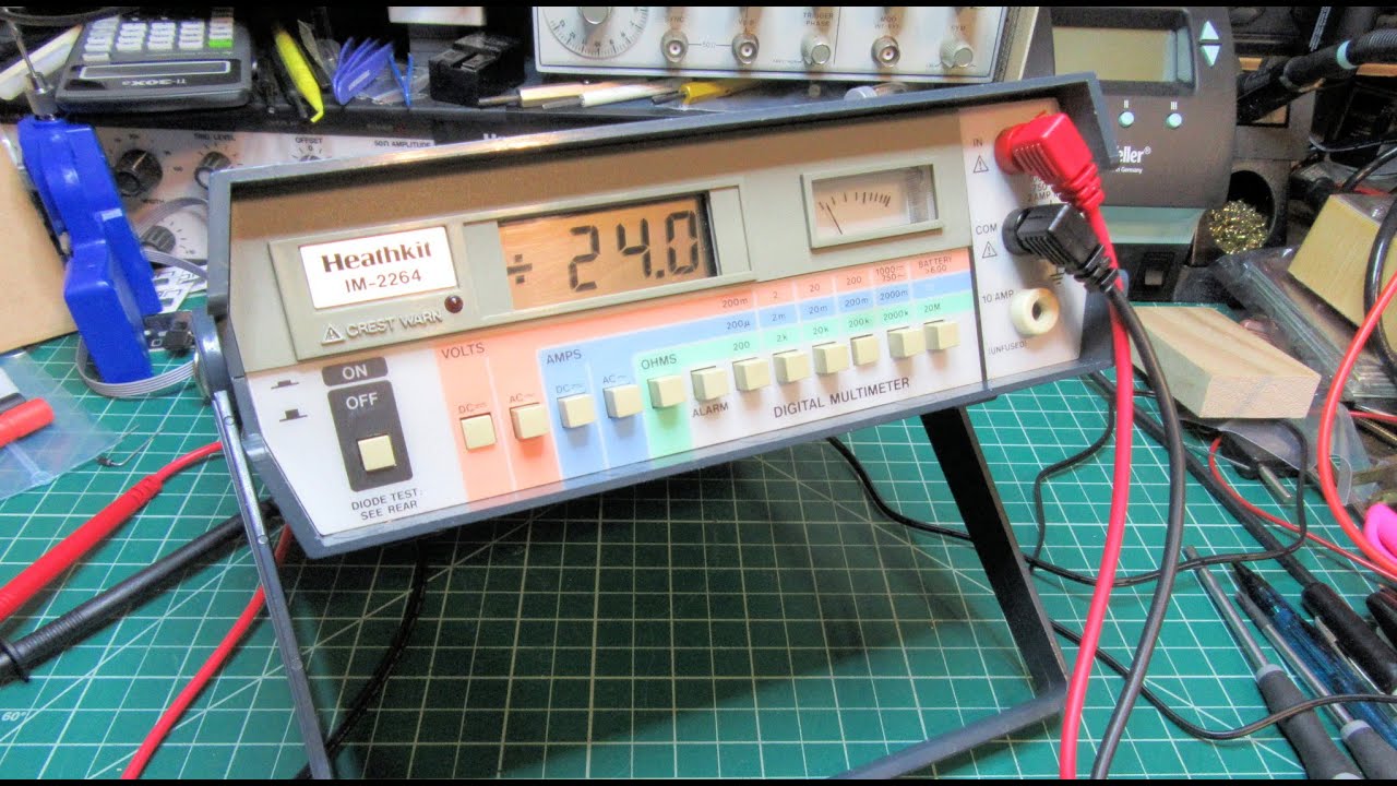 Heathkit IM-2264 Digital Multimeter (DMM): History, Restoration, Demonstration, Theory