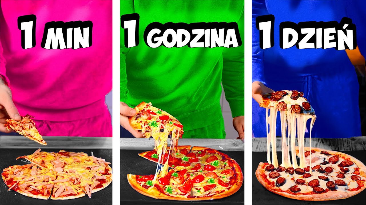 1 Minuta vs 1 Godzina vs 1 Dzień Pizza z VANZAI