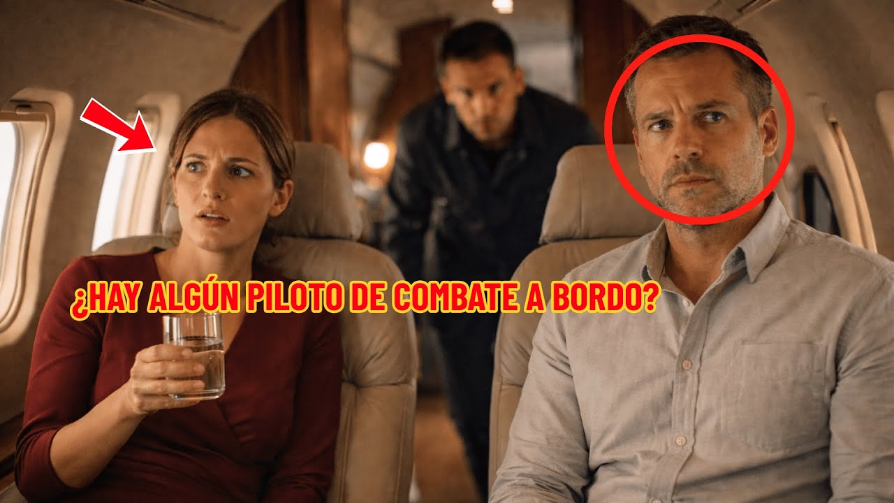 CEO se burló del padre soltero en vuelo — hasta que el capitán pidió un piloto de combate