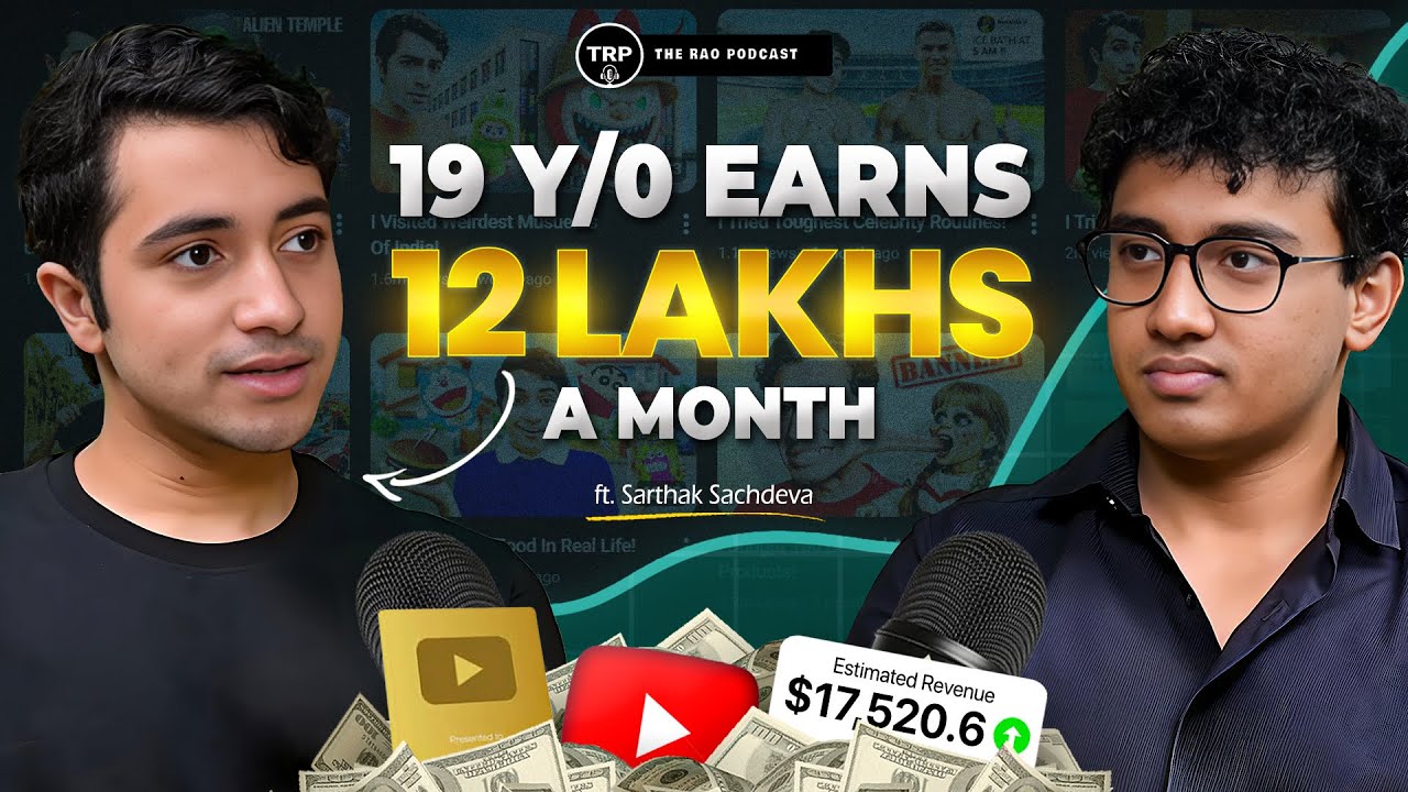 @SarthakkSachdeva on Content Creation, @MrBeast , Earning 12 lakhs a month, Bollywood and more