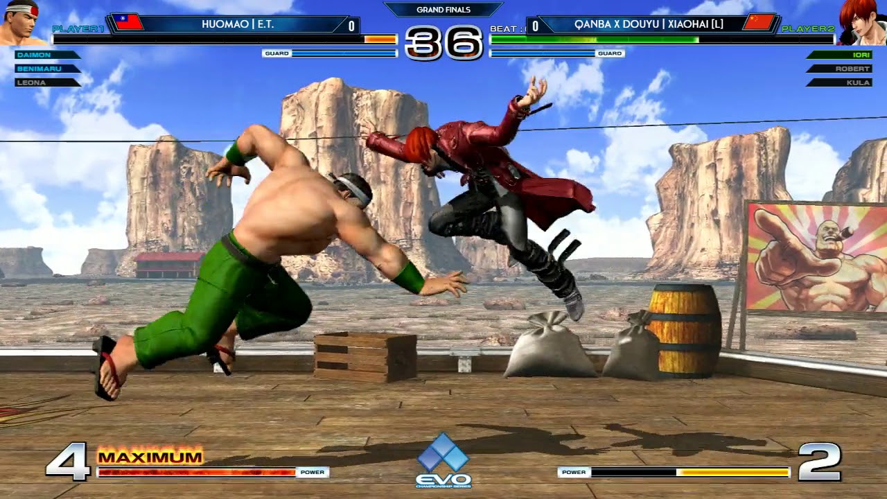 EVO 2017: KOF XIV - Huomao | E.T. vs Qanba X Douyu | XiaoHai - Grand Finals