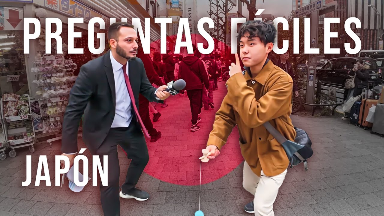 PREGUNTAS FÁCILES en JAPÓN, Tokyo con @pablomatsumoto2 #tomimunaretto #preguntasfáciles