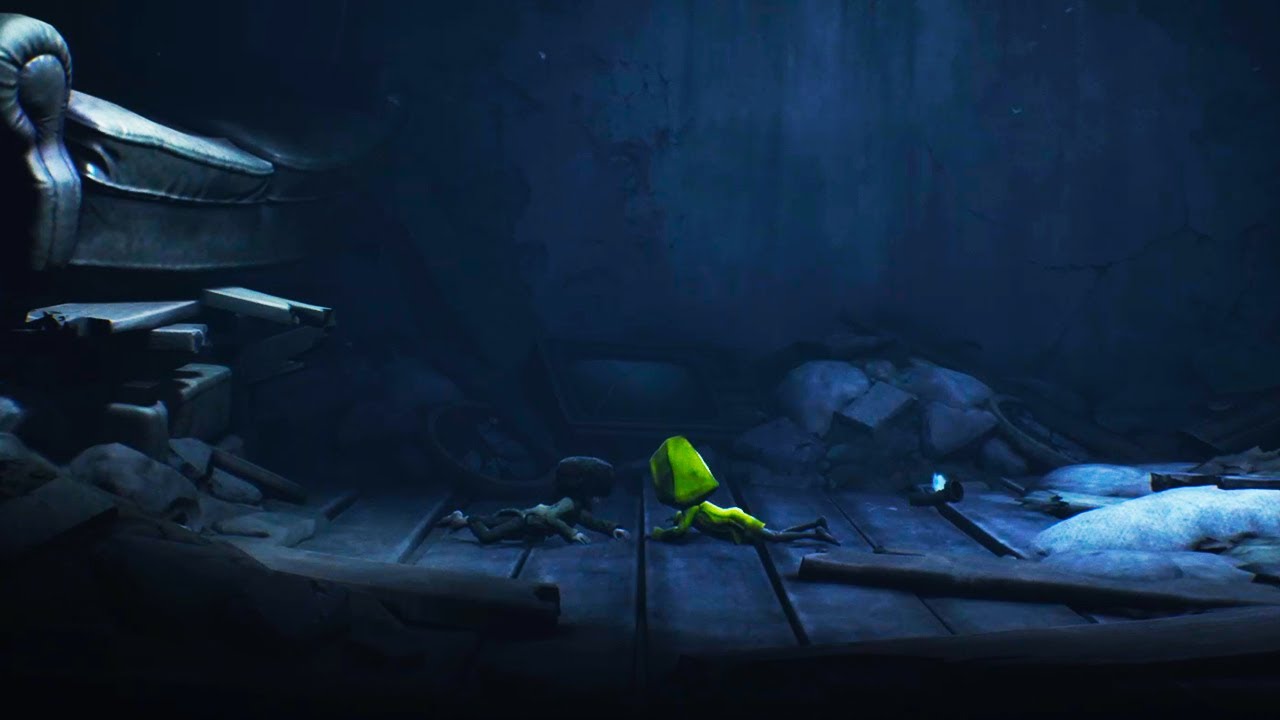 Six and Mono Helping Each Other - Little Nightmares 2 Cute Moments