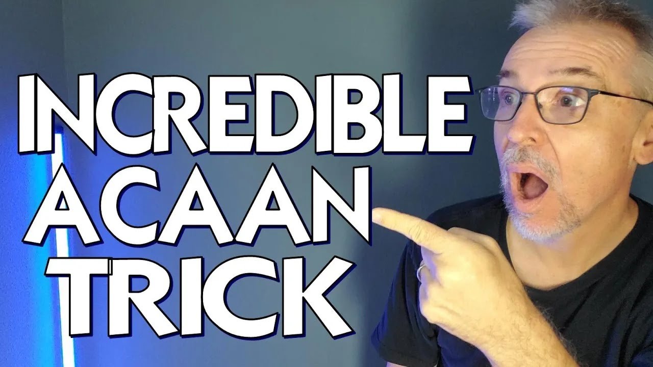 Incredible 'ACAAN' Card Trick Revealed !!!