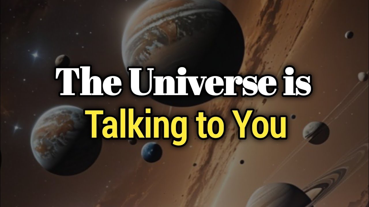 The Universe is talking to you 💌sign from Universe 🌈✍️