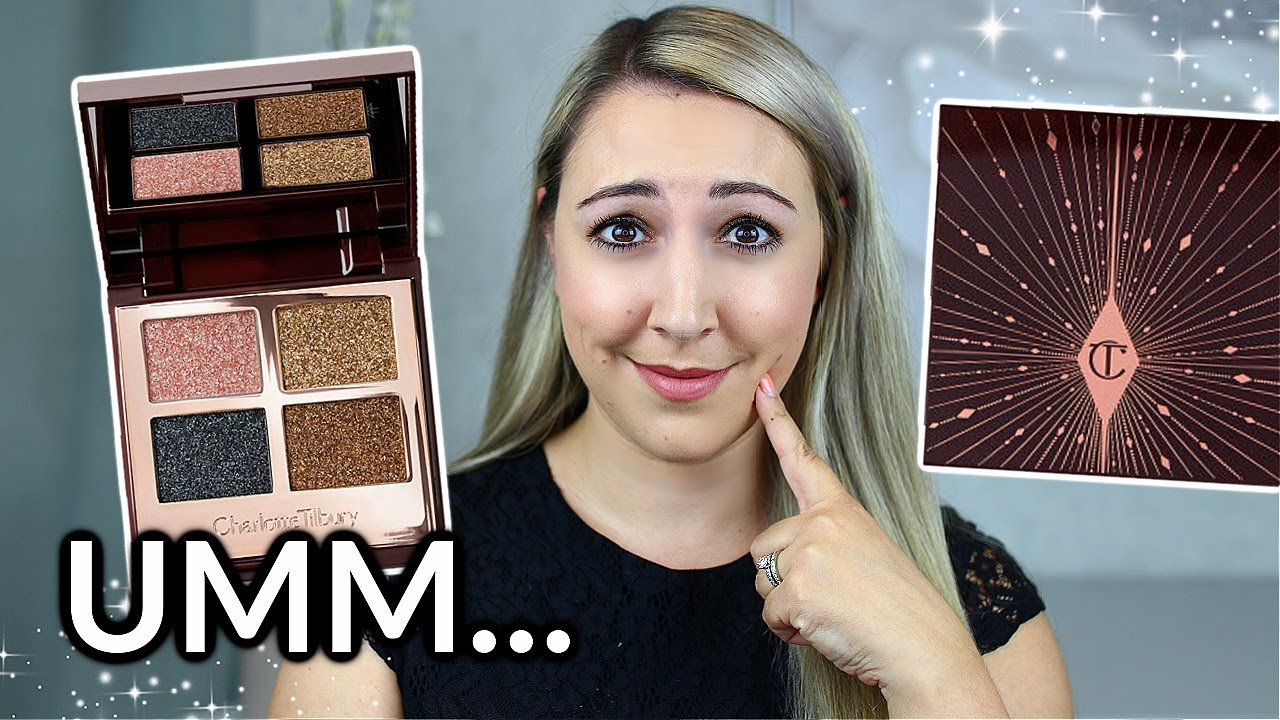 NEW CHARLOTTE TILBURY LUXURY PALETTE OF POPS IN DAZZLING DIAMONDS *Holiday 2020* NOT Worth It?!