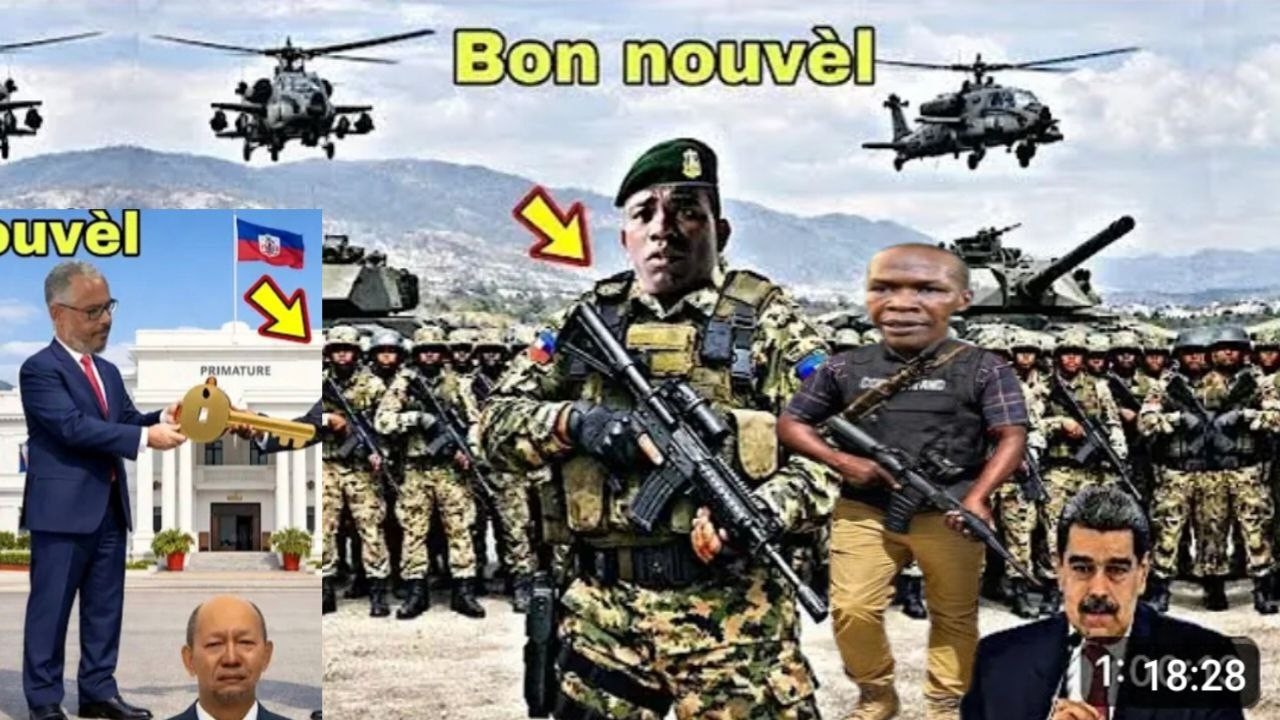 Toucho li rive potoprins tranble guy philippe  te pale yo jwet la patap dous pou yo........