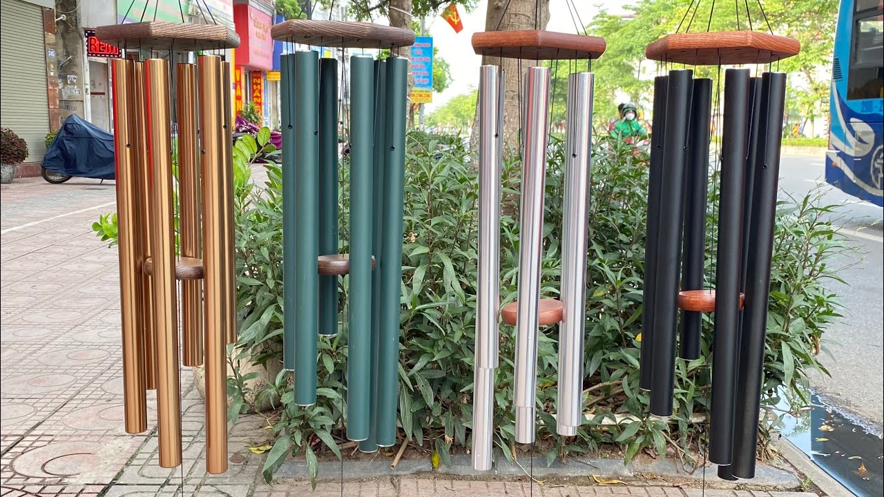 Mua Chuông Gió Phong Thuỷ 6 thanh ở đâu? PG42 tiếng hay, nhiều mắc sắc