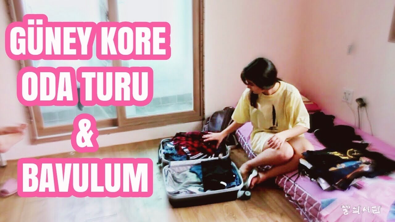 KORE'DEKİ YURT ODAM + BAVULUMDA NELER VAR!