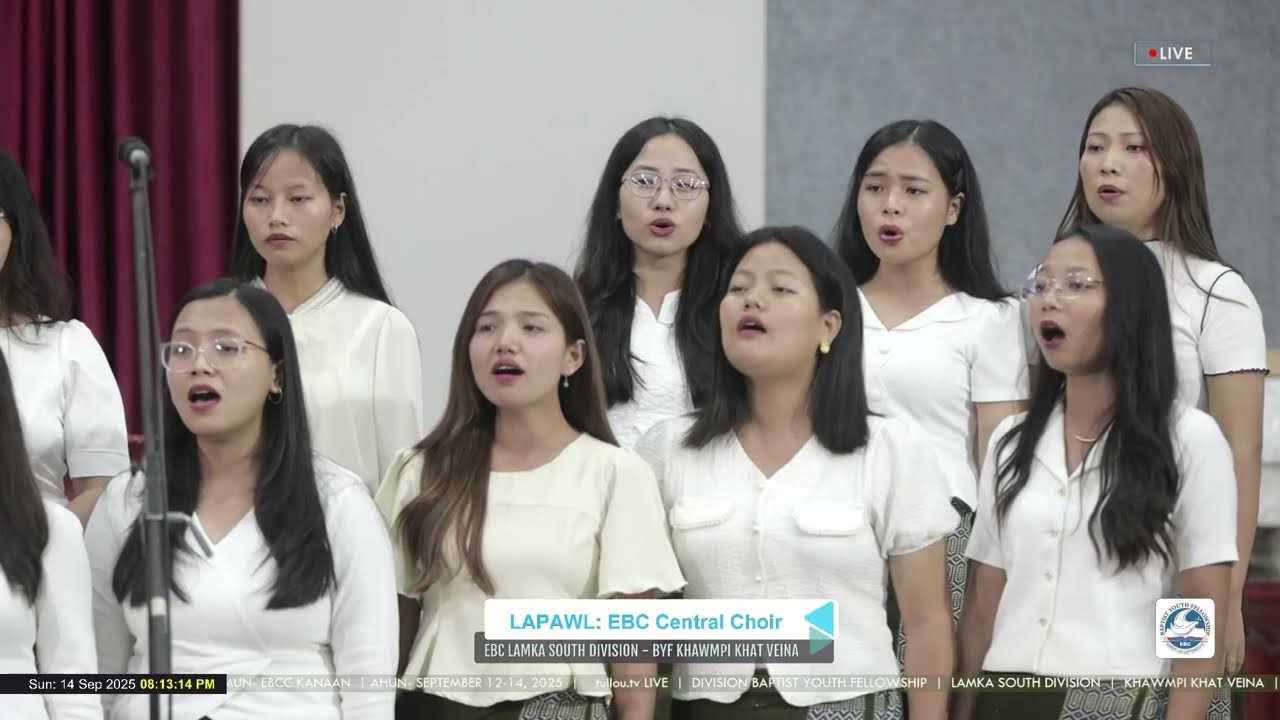 EBC Central Choir  | DIVISION TUAILAI KHAWMPI 1️⃣VEINA | EBC LSD 2025