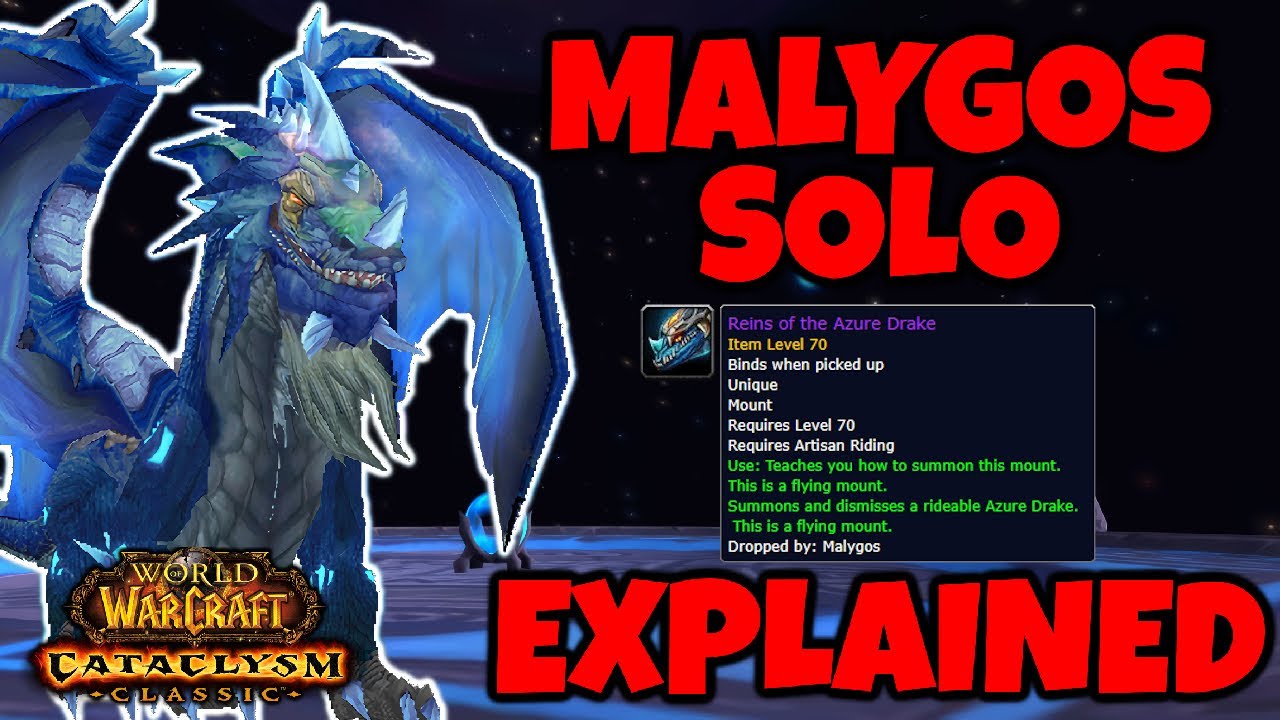 Malygos Solo EXPLAINED (Hunter PoV) [Cataclysm Classic] - Azure Drake Farm