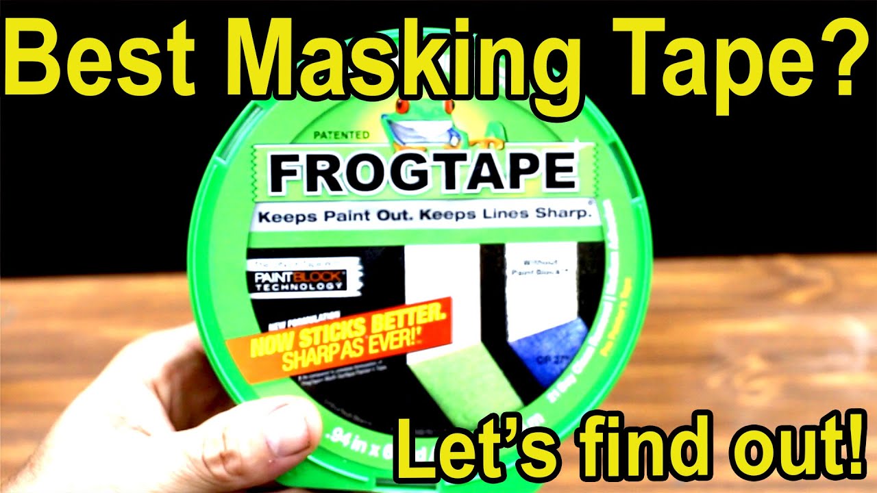 Best Masking Tape?  One Clear Winner!